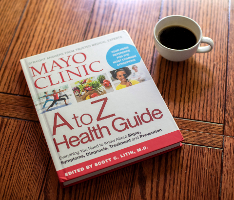 Mayo Clinic A to Z Health Guide book cover