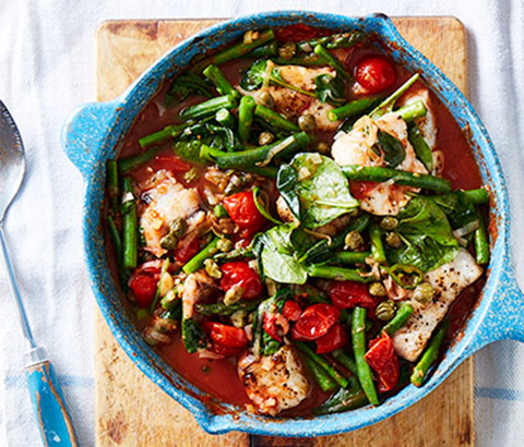 Bowl of vegetables and meat