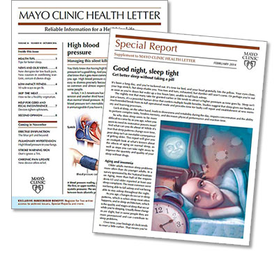 Order Mayo Clinic Health Letter