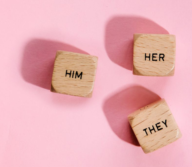 Pronoun dice