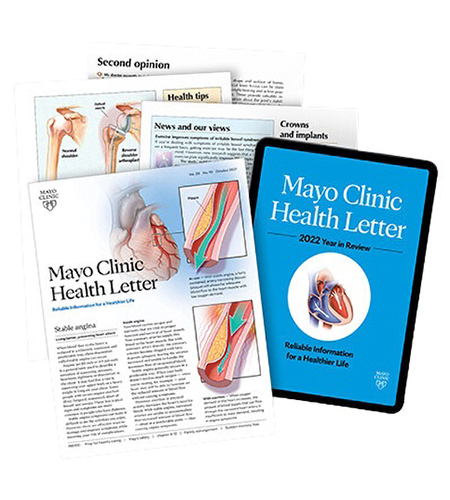 Mayo Clinic Health Letter print and digital download