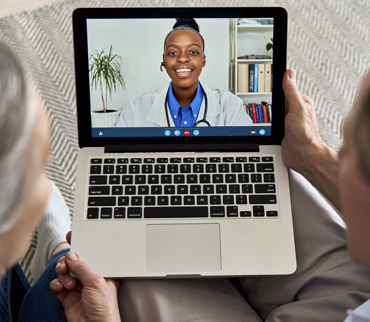 Video call with doctor