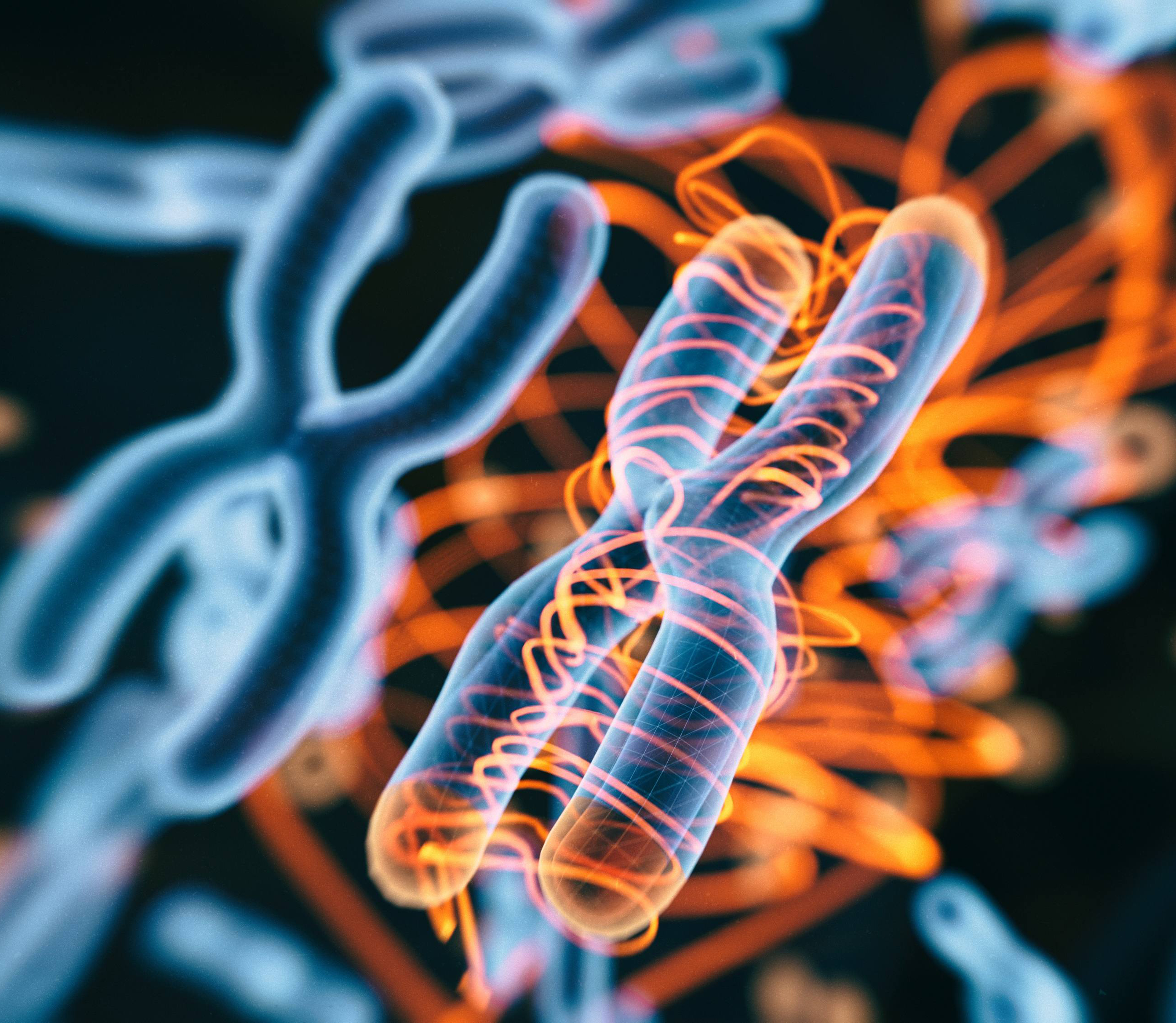 DNA gene mutation graphic