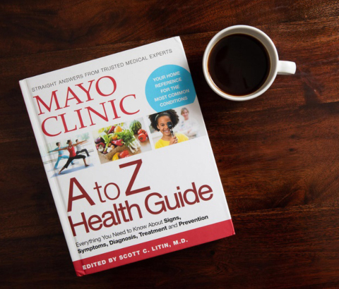 Mayo Clinic A to Z Health Guide book cover