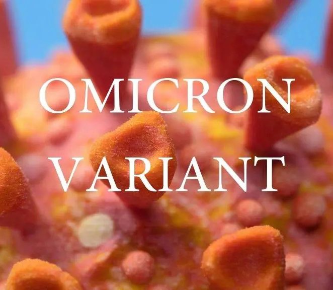 Omicron variant graphic