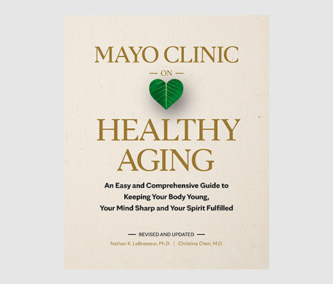 Book cover: Mayo Clinic on Healthy Aging