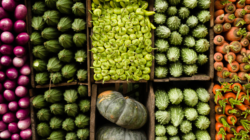 Vegetable stand