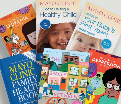 Children and family health book covers