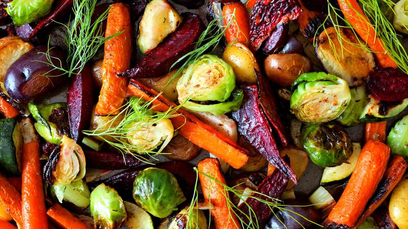 Roasted vegetables