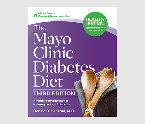 Book cover: The Mayo Clinic Diabetes Diet 3rd edition