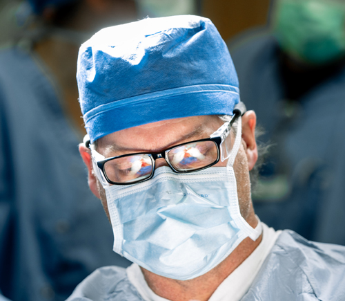 Doctor in surgery