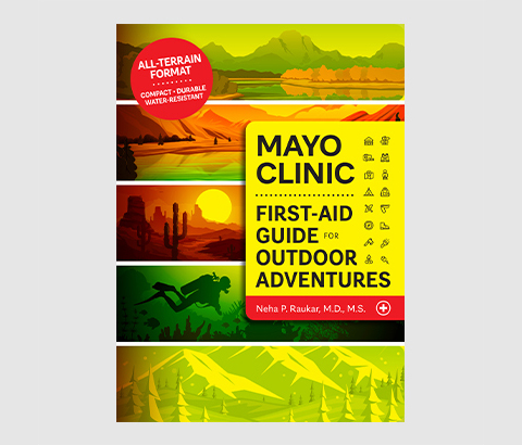 Book cover: First-Aid Guide for Outdoor Adventures